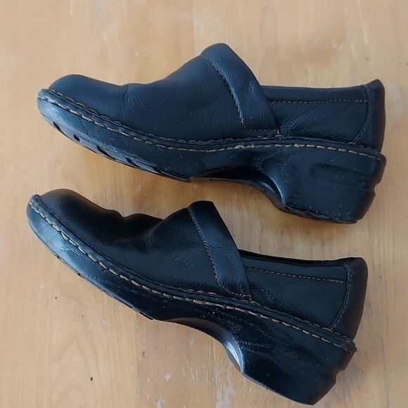 B.O.C Born of Concept Black 8.5 Clogs Slip On Nurse Work Shoes - Picture 5 of 9